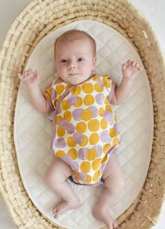 Taro Ball Newborn Cotton S/S Bodysuit 2 Pcs Pack, , hi-res