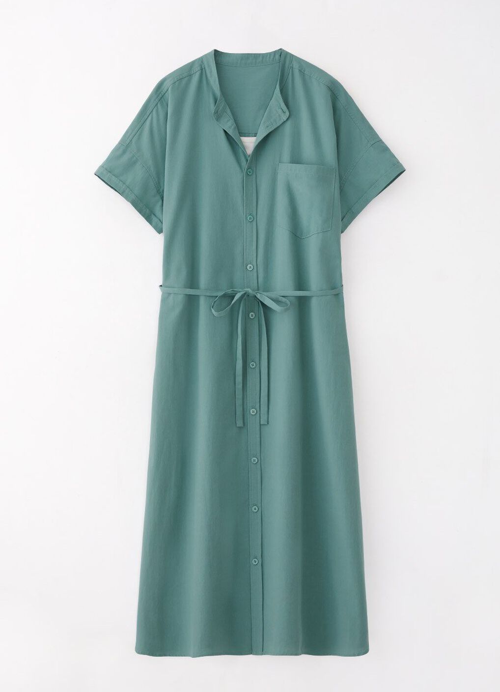 Cotton Maternity & Nursing Shirt Dress, , hi-res image number 5