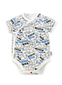 Label Peppa Pig Baby Cotton S/S Bodysuit 2 Pcs Pack, Blue, hi-res