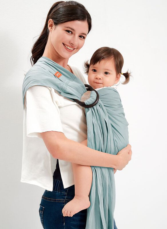 Solid Linen Baby Ring Sling