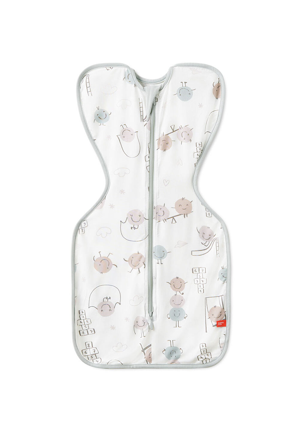 Newborn Swaddle-Happy Dango, , hi-res image number 5