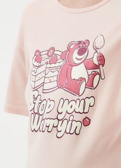 Disney Lotso Loves Dessert Maternity & Nursing Pyjama Dress, , hi-res
