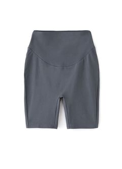 Ultra-Stretch Maternity Biker Shorts, Sage, hi-res
