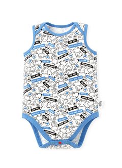 Label Peppa Pig Baby Cotton S/L Bodysuit 2 Pcs Pack, Blue, hi-res