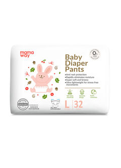 Mamaway Baby Diaper Pants (L , 32 pcs), , hi-res