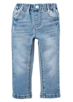 Baby Ripped Slim Jeans, , hi-res