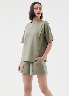 Loose-Fit Cooling Maternity & Nursing Top, , hi-res