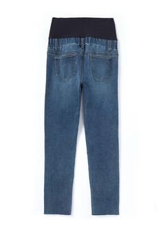 Insider Crop Step Fray Maternity Slim Jeans, , hi-res