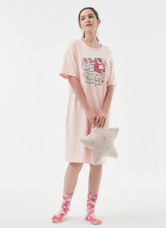 Disney Lotso Loves Dessert Maternity & Nursing Pyjama Dress