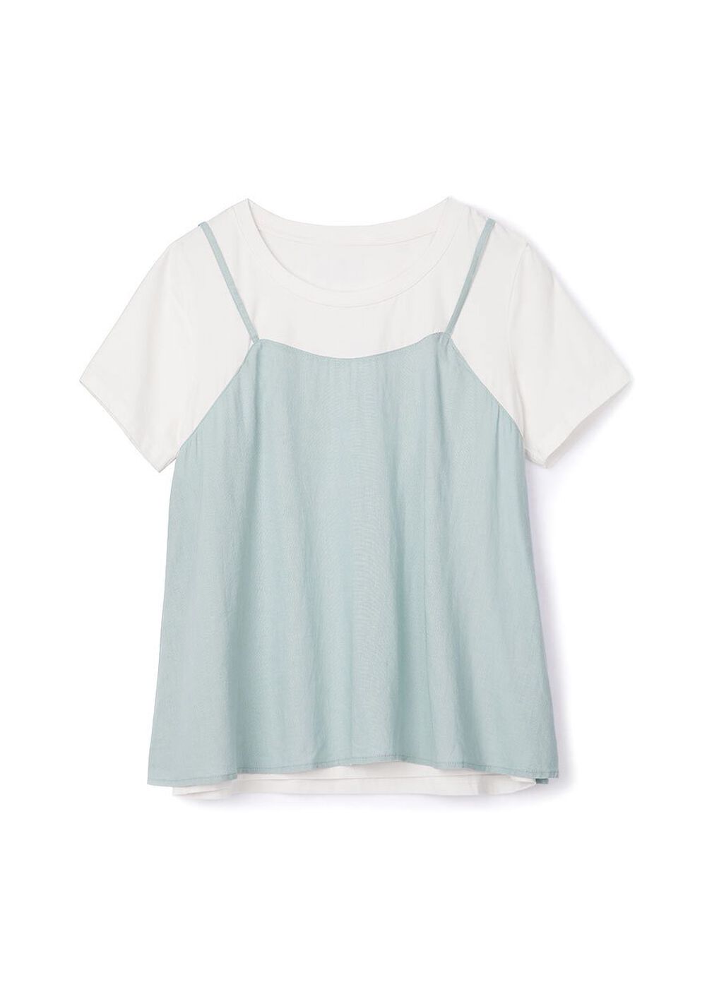 2 in 1 Maternity & Nursing Spliced Top, Blue Grey, hi-res image number 6