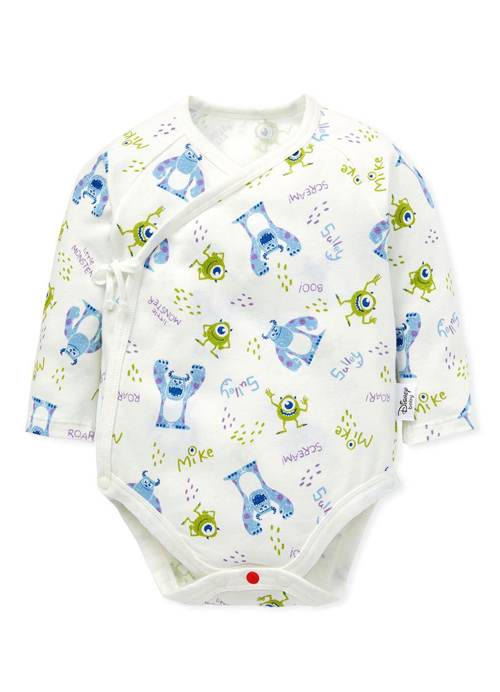 Disney Monsters University Newborn Cotton L/S Bodysuit 2 Pcs Pack, , hi-res image number 1