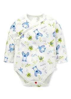 Disney Monsters University Newborn Cotton L/S Bodysuit 2 Pcs Pack, , hi-res