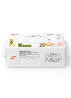 Ultra Soft Dry Baby Wipe (80PCS/PACK), , hi-res