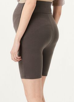 Ultra-Stretch Maternity Biker Shorts, , hi-res