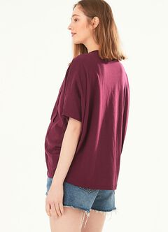 Disney Minnie Maternity & Nursing Top, Berry, hi-res