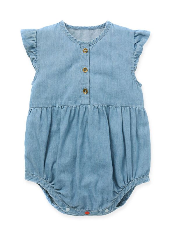 Baby Ruffle S/L Bodysuit