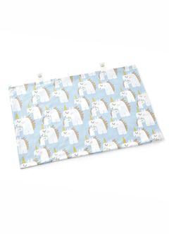 Optimum Temp. Antibacterial Summer Quilt (Unicorn), Blue Grey, hi-res