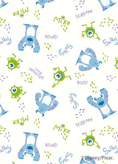 Disney Monsters University Newborn Cotton L/S Bodysuit 2 Pcs Pack, , hi-res