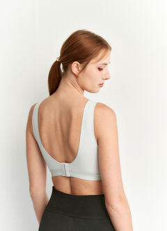 Ultra Silky Crossover Sleeping & Nursing Bra (Back Hook Design), , hi-res