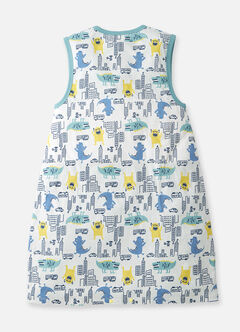 Lightweight Optimum Temp. Sleep Suit-Monster War, , hi-res