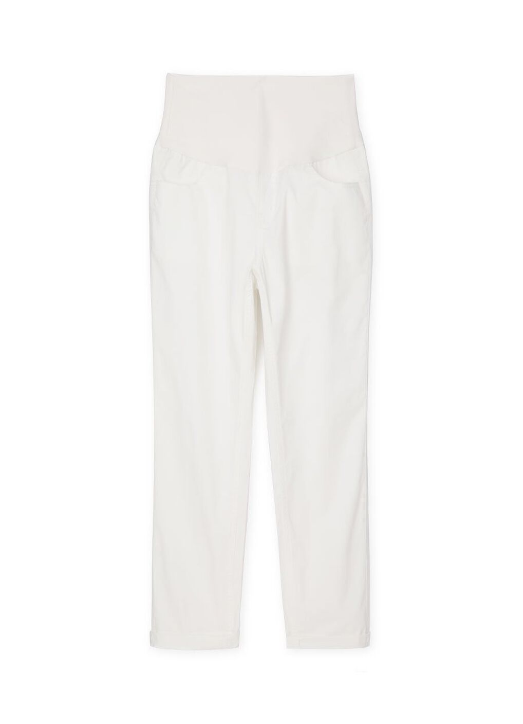 Cotton Maternity Slim Pants, , hi-res image number 6