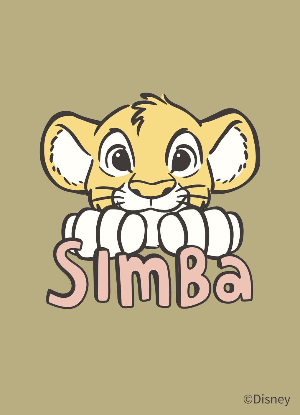 Disney Simba Baby Cotton Short Sleeve Romper, , hi-res image number 1