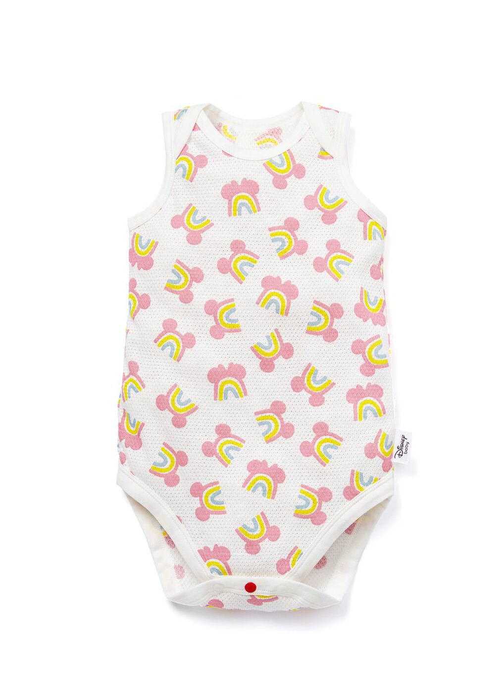 Baby Cotton Mesh Sleeveless Bodysuit 2 Pack, Fuschia, hi-res image number 3