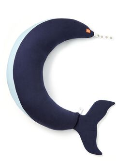 Non-toxic Maternity Support & Nursing Moon Pillow Whales, , hi-res