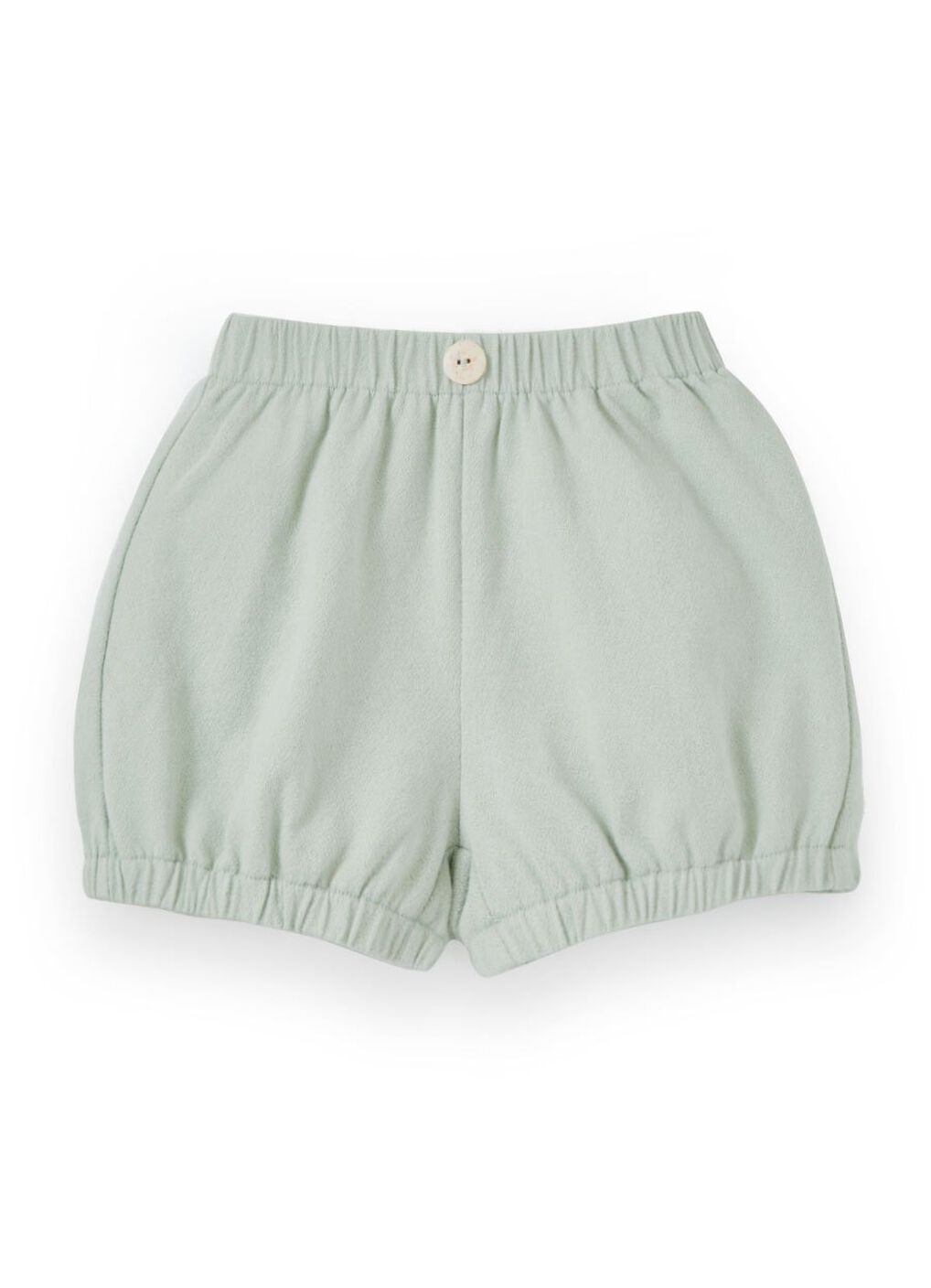 Baby Cotton Wide-leg Shorts, Green, hi-res image number 0