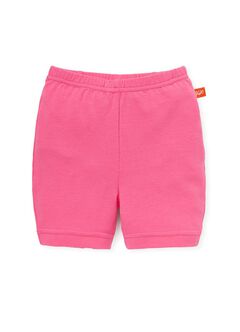 Baby Cotton Short Leggings, Fuschia, hi-res