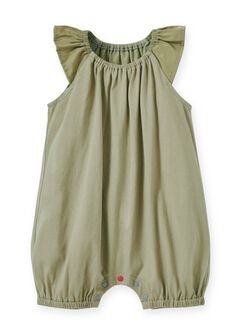 Ruffled Baby Sleeveless Romper, , hi-res