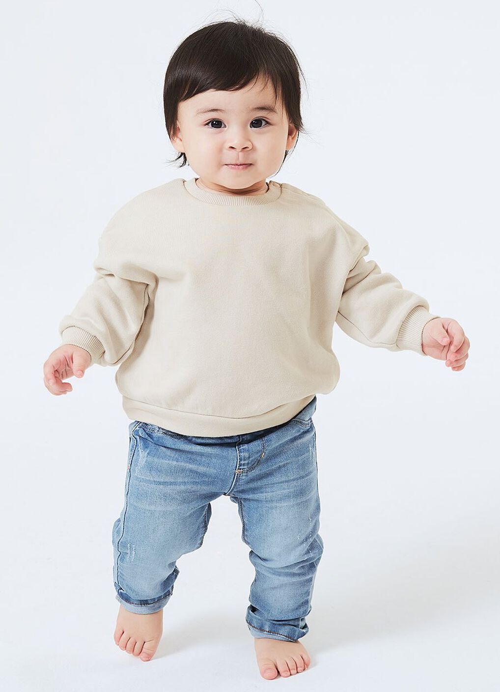 Baby Ripped Slim Jeans, , hi-res image number 2