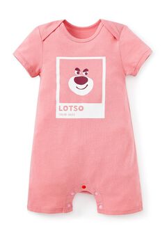 Disney Lotso Baby Cotton S/S Romper, , hi-res