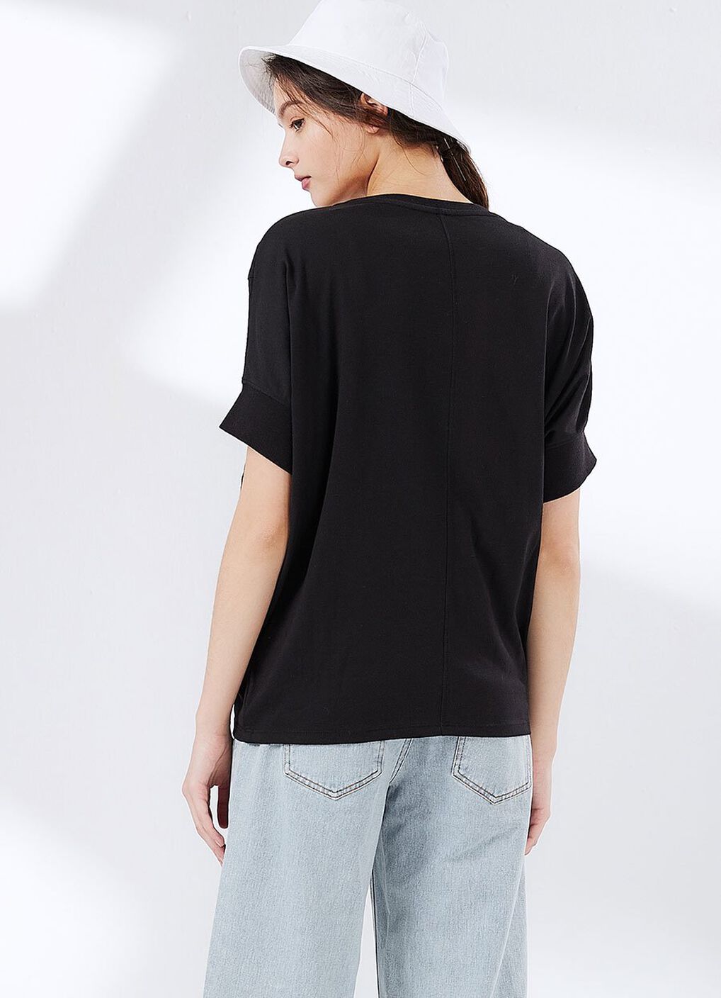 Disney Lag Minnie Maternity & Nursing Top, Black, hi-res image number 4