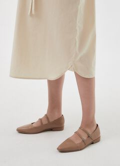 Cotton Maternity & Nursing Shirt Dress, Cream, hi-res