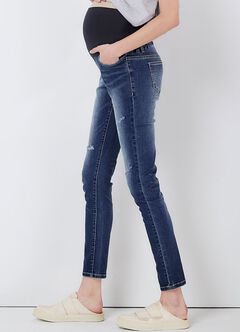 Maternity Stretch Slim Jeans, , hi-res