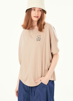 Disney Winnie The Pooh Maternity & Nursing Top, Khaki, hi-res