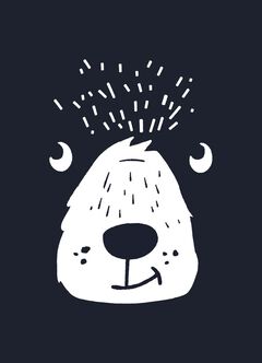 Polar Bear Baby Cotton S/S Romper, , hi-res