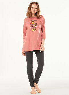 Disney Winnie The Pooh Maternity & Nursing Pyjama Set, , hi-res