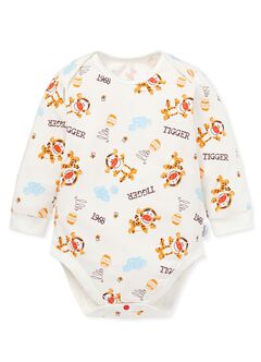 Disney Tigger Baby Cotton L/S Bodysuit 2 Pcs Pack, , hi-res