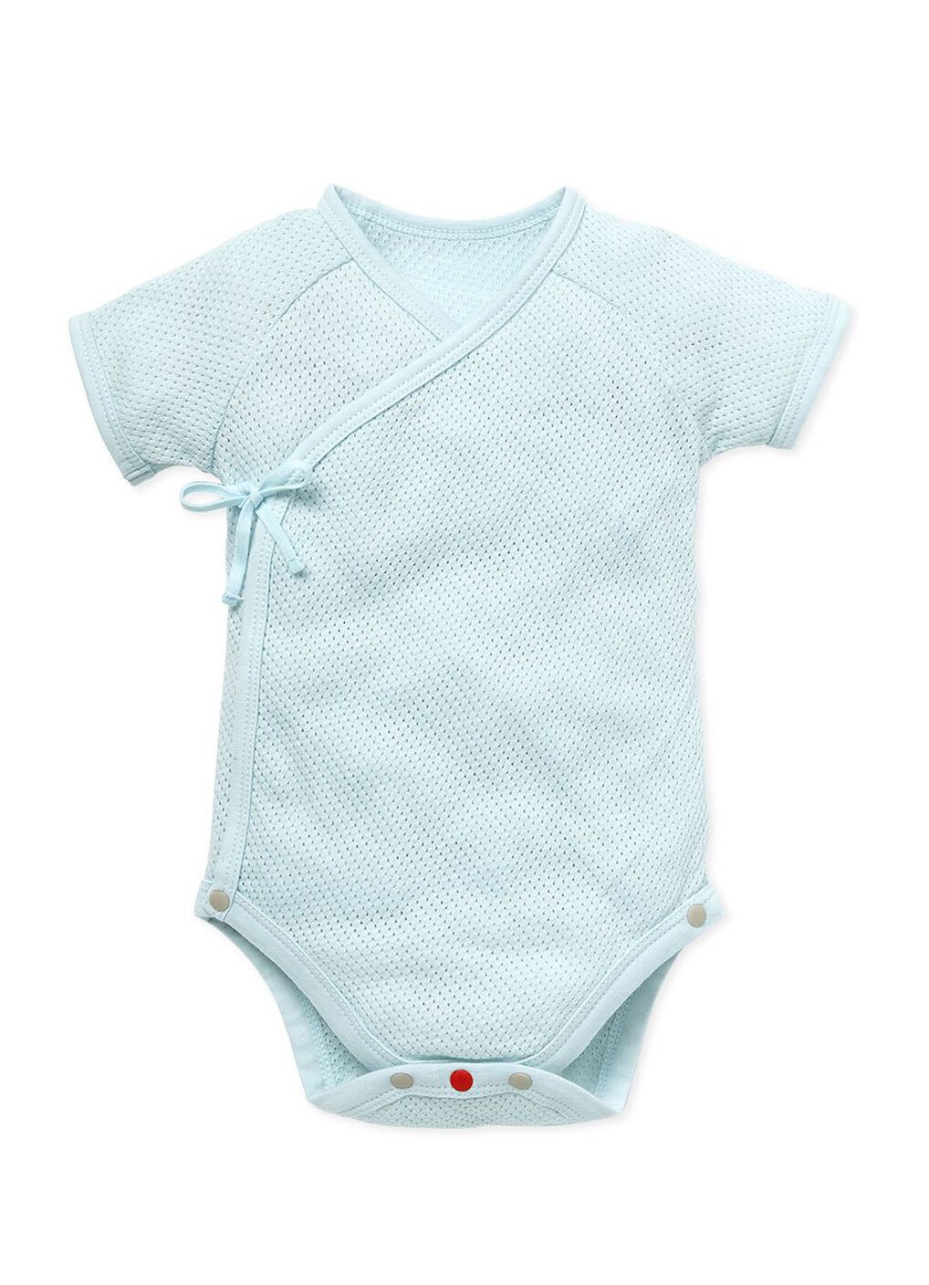 Newborn Cotton Mesh Short Sleeve Bodysuit 2 Pack, Lime, hi-res image number 1