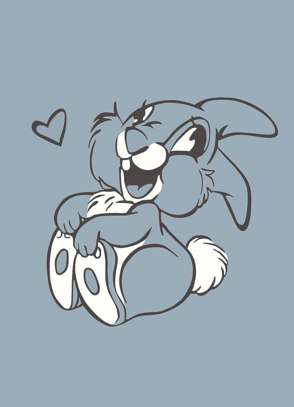 Disney Thumper Baby Cotton Long Sleeve Bodysuit, , hi-res image number 1