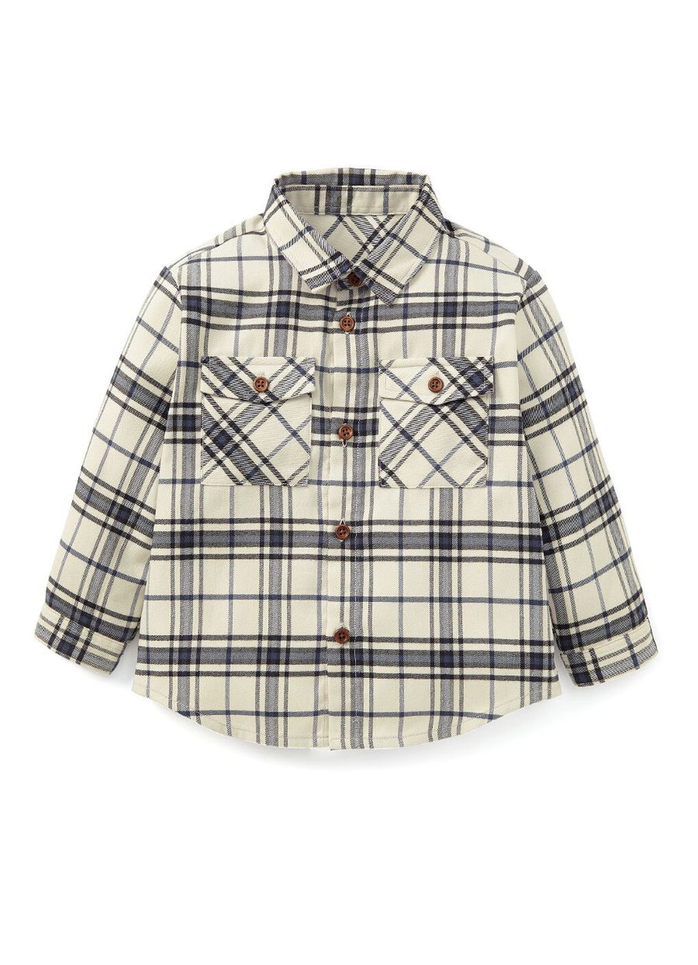 Baby Classic Plaid Shirt, , hi-res image number 0