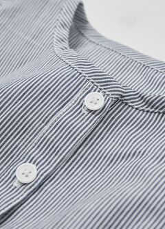 Striped Baby Ruffle Sleeve Romper, , hi-res