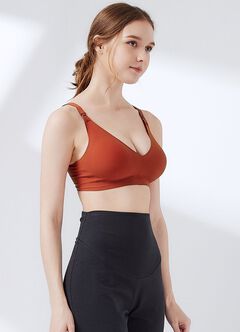 Ultra Silky Seamless Maternity & Nursing Bra, Rust, hi-res