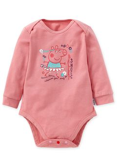 Ballet Peppa Pig Baby Cotton Long Sleeve Bodysuit, , hi-res