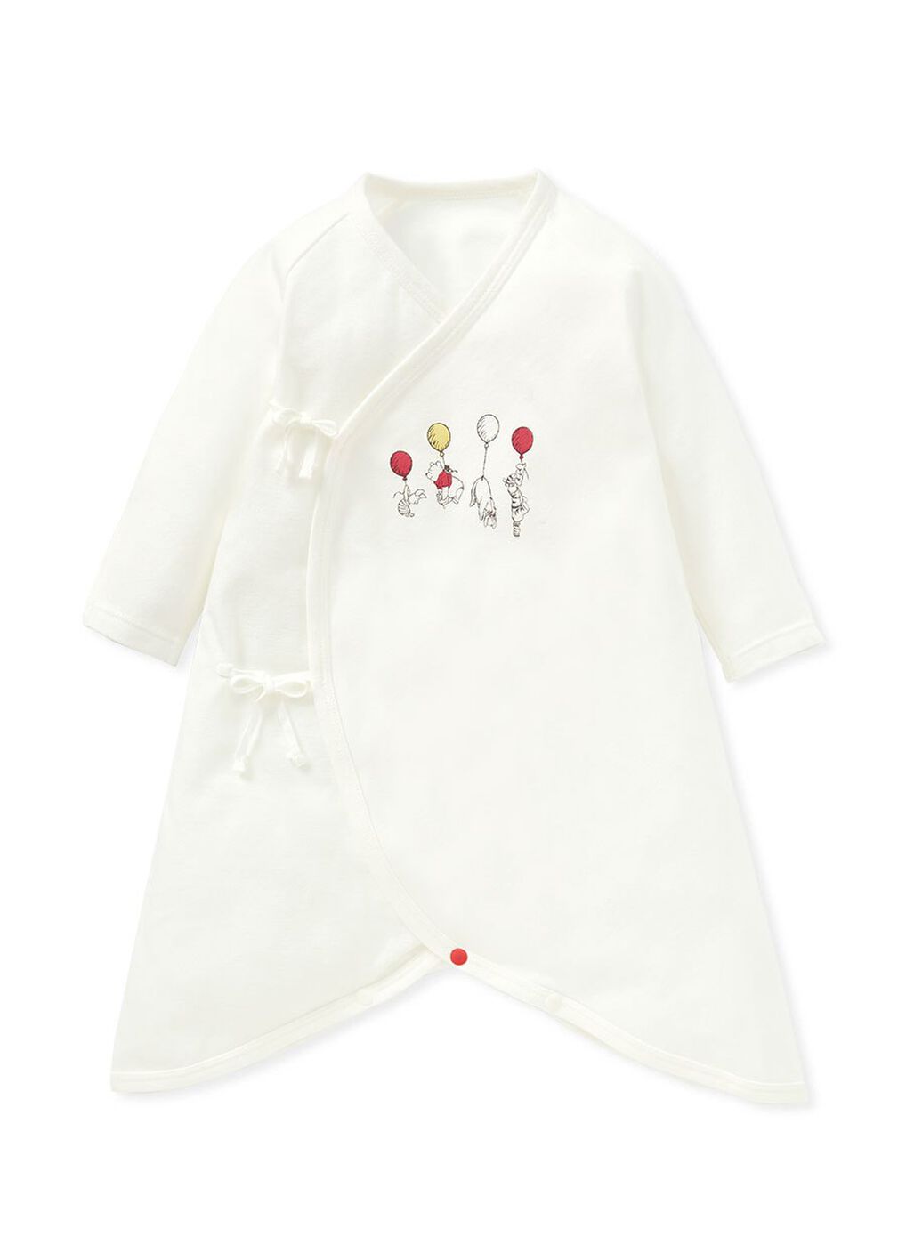 Disney Winnie The Pooh Newborn Cotton L/S Romper 2 Pcs Pack, Yellow, hi-res image number 2