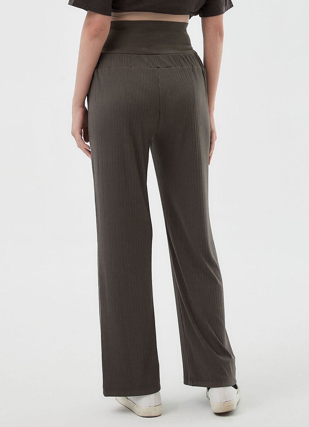 Pleated Maternity Straight Leg Pants, , hi-res image number 3
