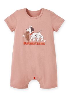 Disney Dalmatians & Teddy Baby Cotton Short Sleeve Romper, , hi-res