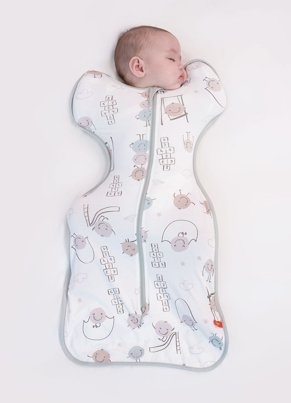 Newborn Swaddle-Happy Dango, , hi-res image number 1